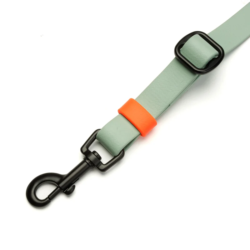 Freihandleine BioThane Ipanema Mint-Neon Orange