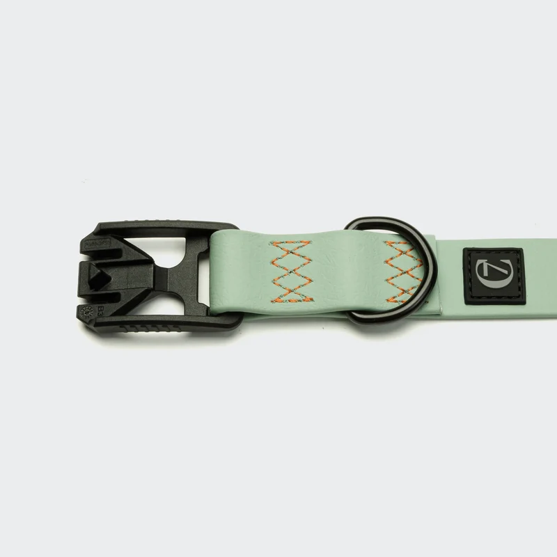 Hundehalsband BioThane Ipanema Mint-Neon Orange