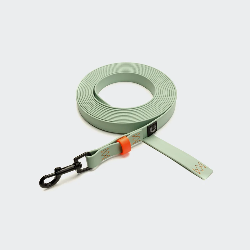 Schleppleine BioThane Ipanema Mint-Neon Orange