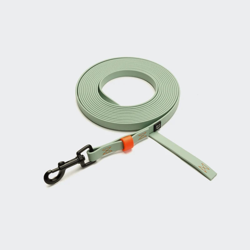 Schleppleine BioThane Ipanema Mint-Neon Orange