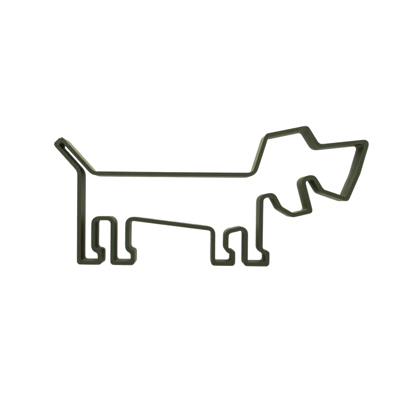 Design-Dackel Khaki