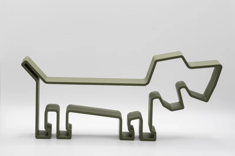 Design-Dackel Khaki