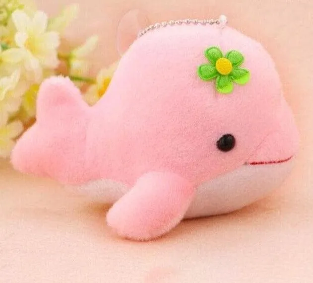 Plüschtier Delfin Schlüsselanhänger – Kuscheltier - Stofftier