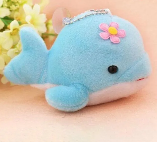 Plüschtier Delfin Schlüsselanhänger – Kuscheltier - Stofftier