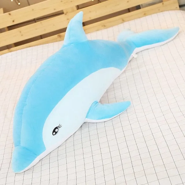 Plüschtier Delfin – Kuscheltier - Stofftier groß