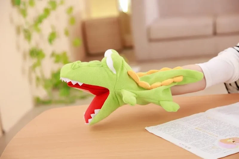 Plüschtier Alligator – Kuscheltier - Stofftier interaktiv