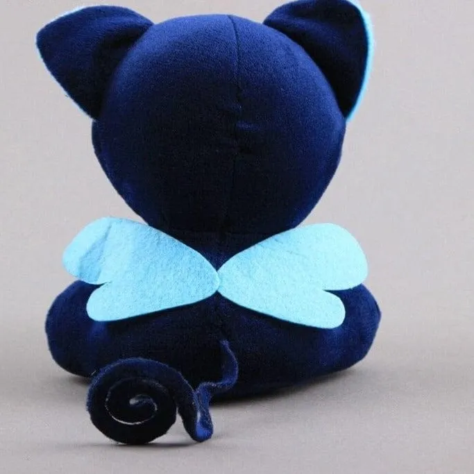 Plüschtier Blaue Katze – Kuscheltier - Stofftier