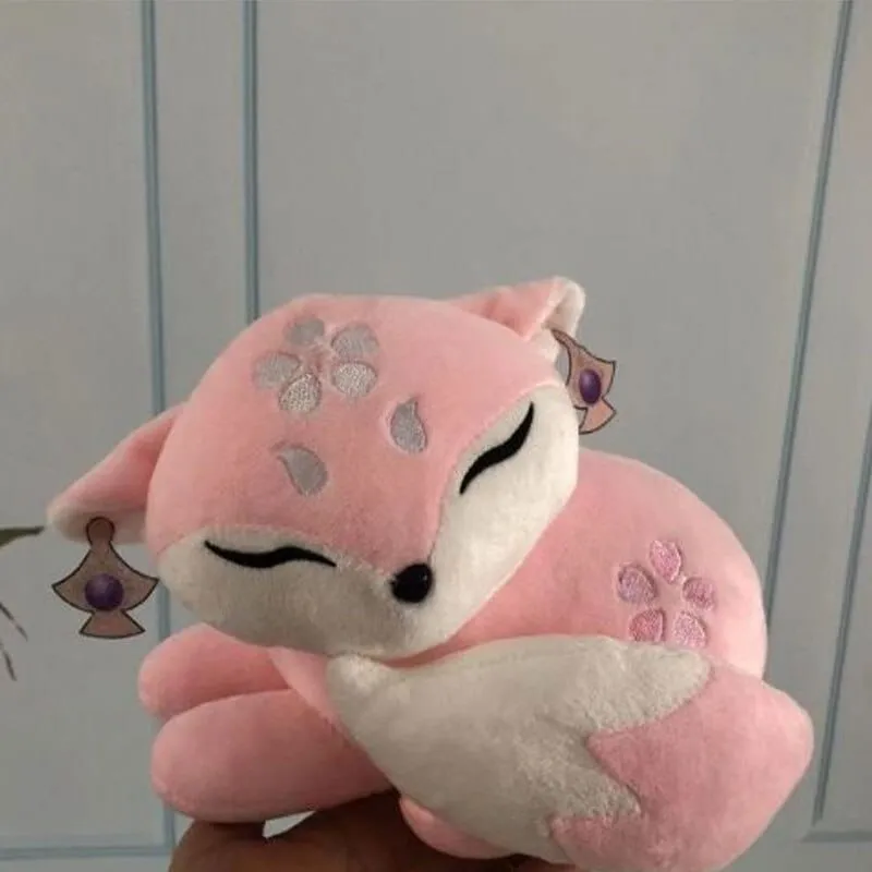 Plüschtier Pinker Fuchs – Kuscheltier - Stofftier weich