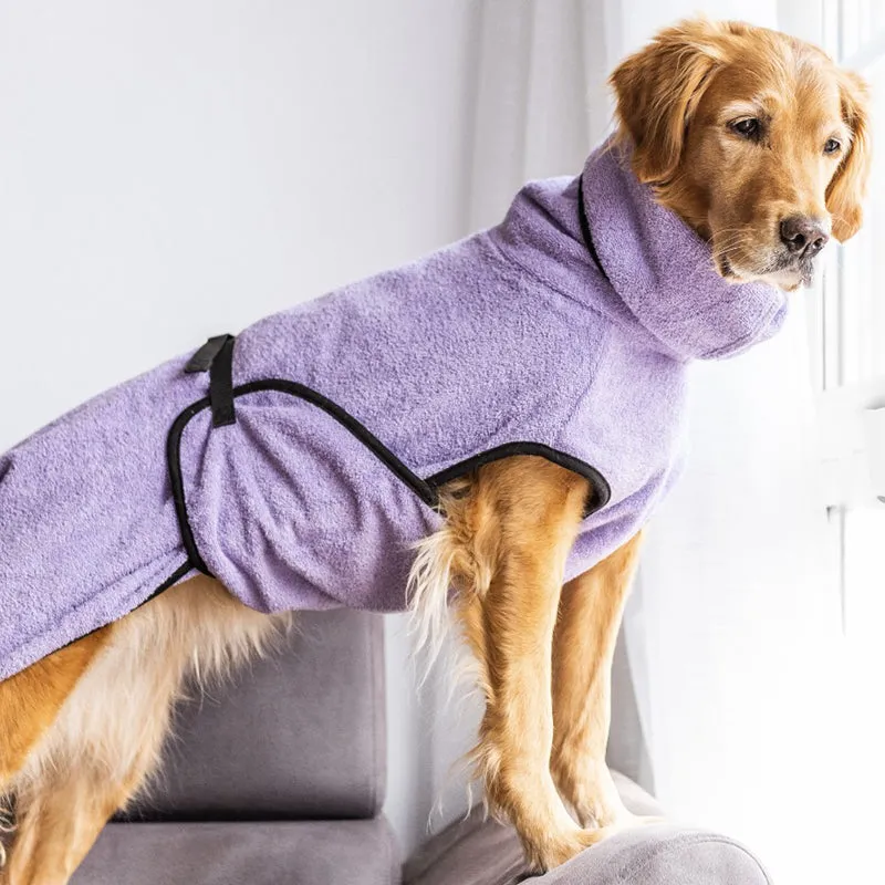 DRYUP cape | Hundebademantel - für mittelgroße Hunde (Gr. XS bis M)