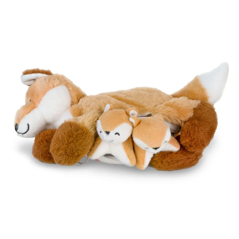 Kuscheltier Mama Fuchs & Babys