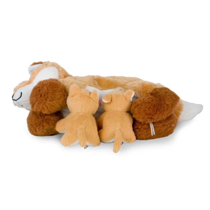 Kuscheltier Mama Fuchs & Babys