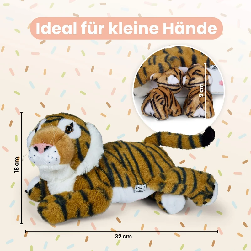 Kuscheltier Mama Tiger & Babys