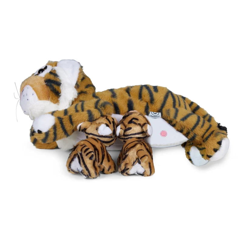 Kuscheltier Mama Tiger & Babys