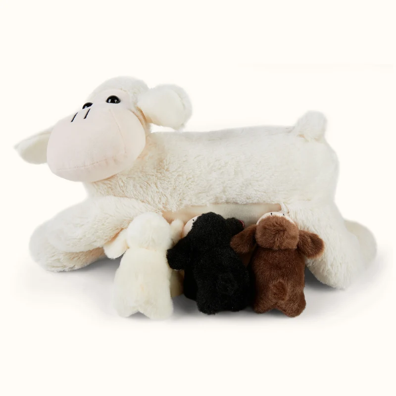 Kuscheltier Mama Schaf & Babys