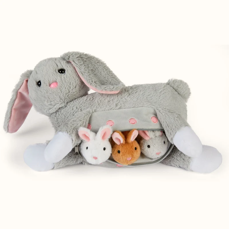 Kuscheltier Mama Hase & Babys