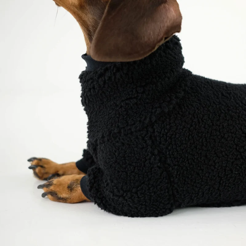 TEDDY Overall für Dackel Schwarz