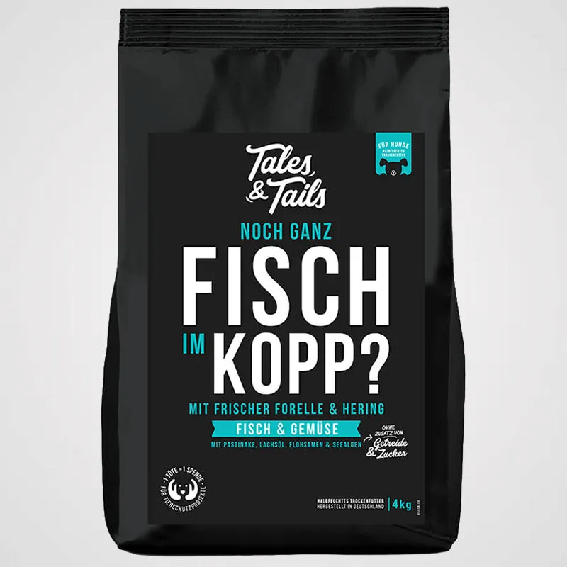Tales&Tails - Fisch & Gemüse | getreidefreies Premiumtrockenfutter