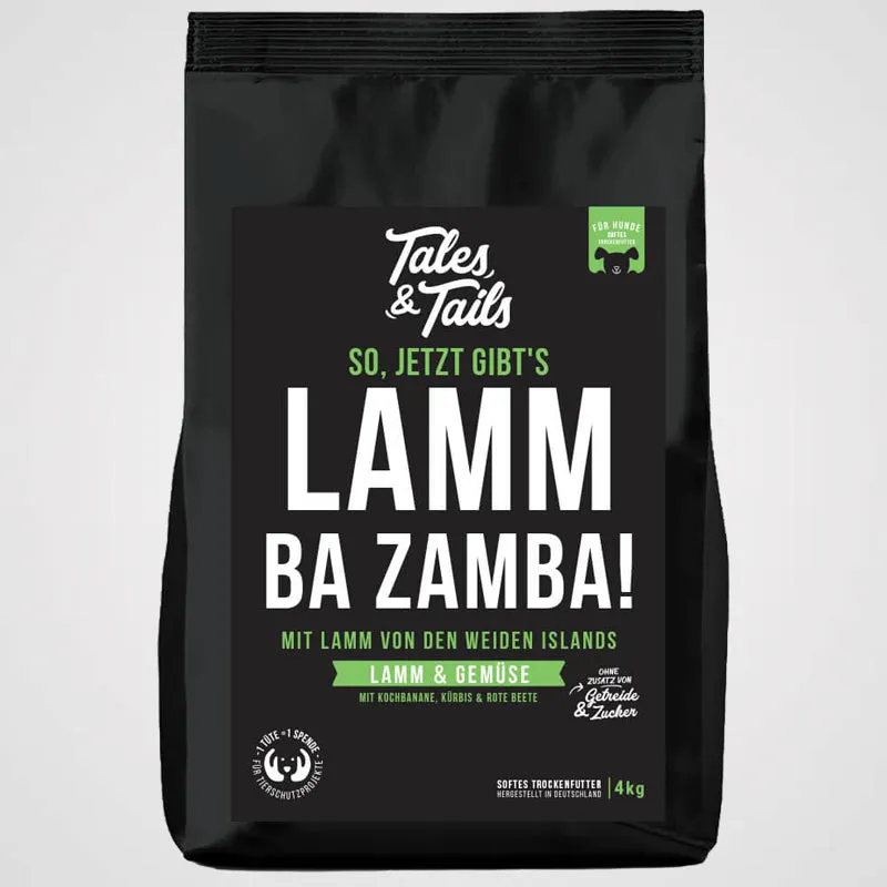 Tales&Tails - Lamm & Gemüse | getreidefreies Premiumtrockenfutter