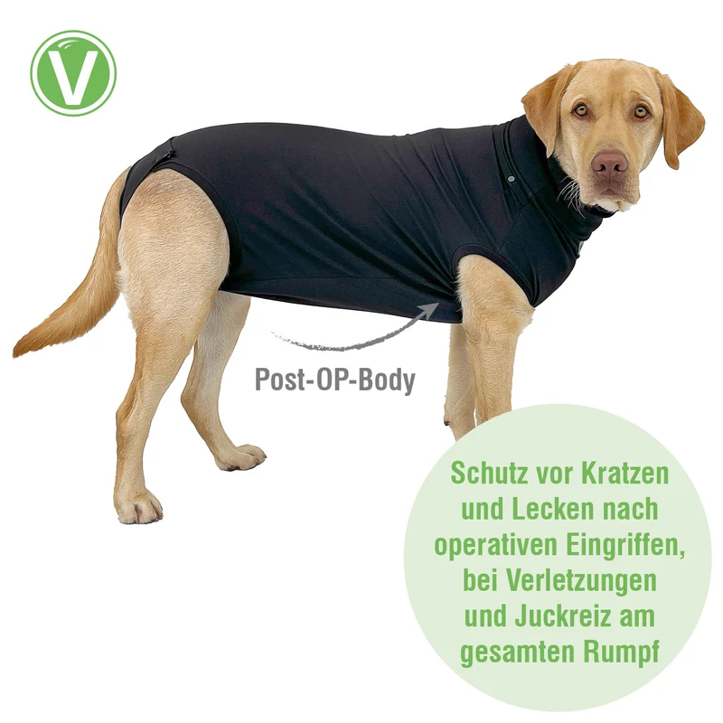 Vetlando Post-OP-Body Schwarz