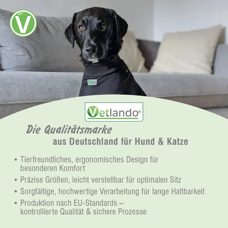 Vetlando Post-OP-Body Schwarz