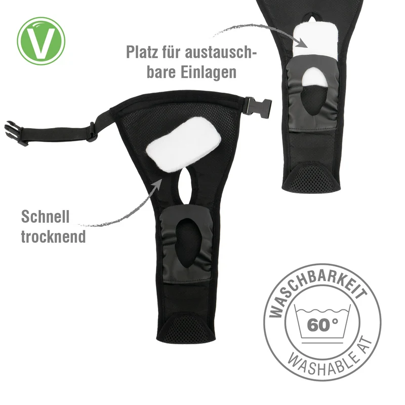 Läufigkeitshöschen Schwarz