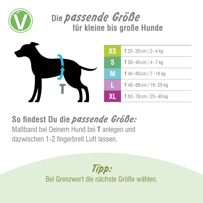Waschbare Hündinnenwindel Schwarz