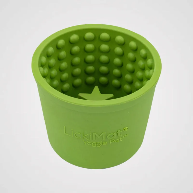 LickiMat - Yoggie Pot | Leck- & Antischlingnapf für Deinen Hund