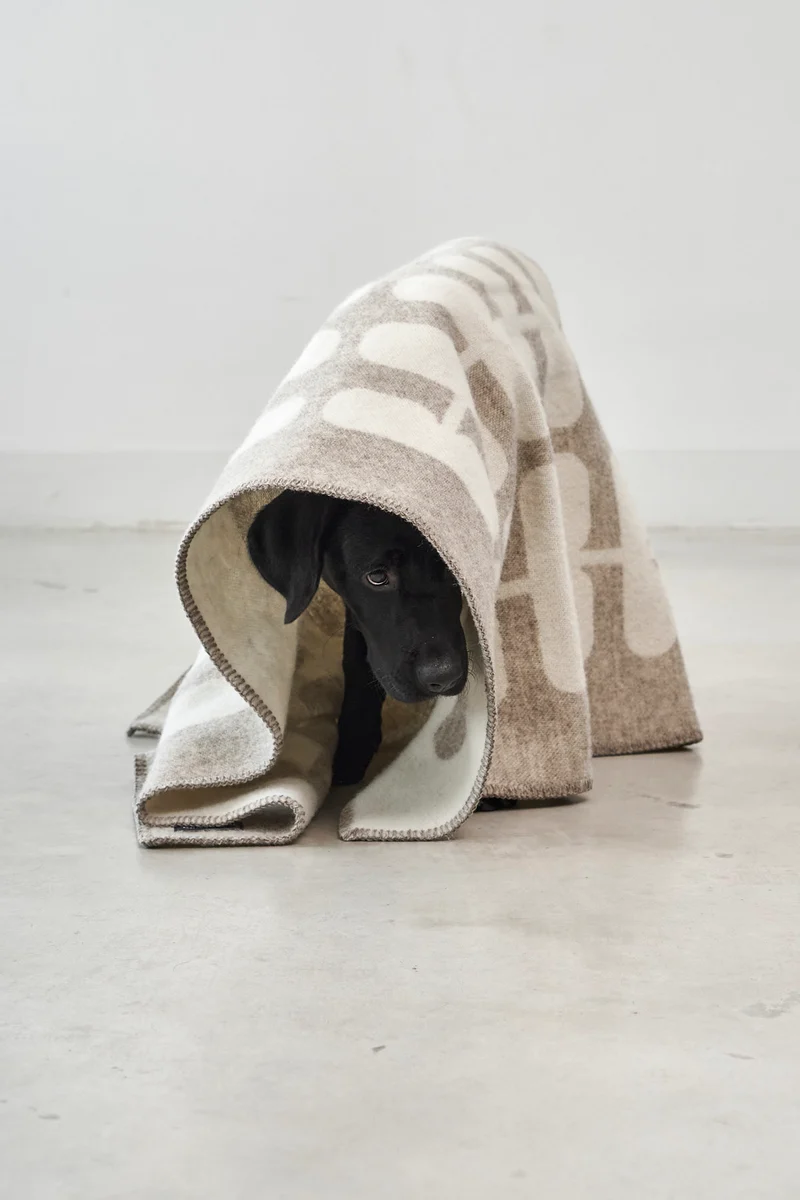 Flora Hundedecke Cappuccino - Natur