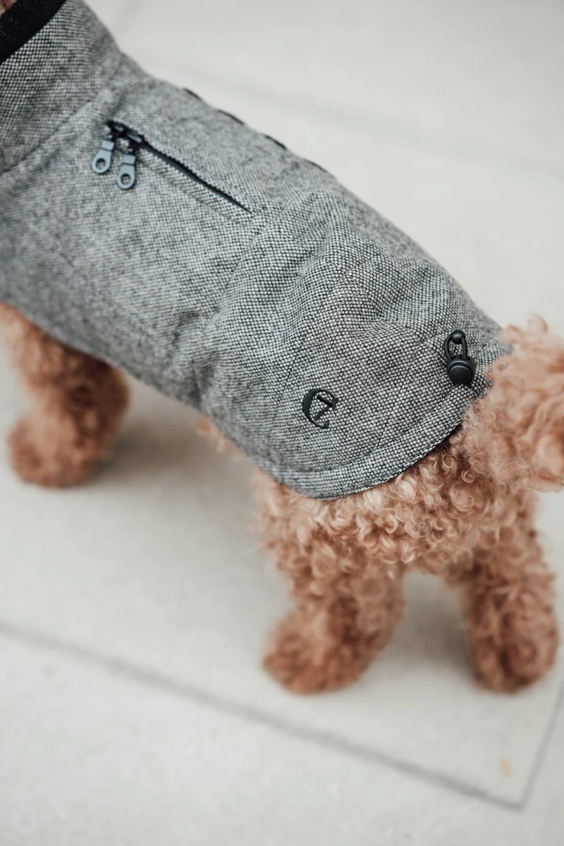 Hundemantel Brooklyn Tweed Black
