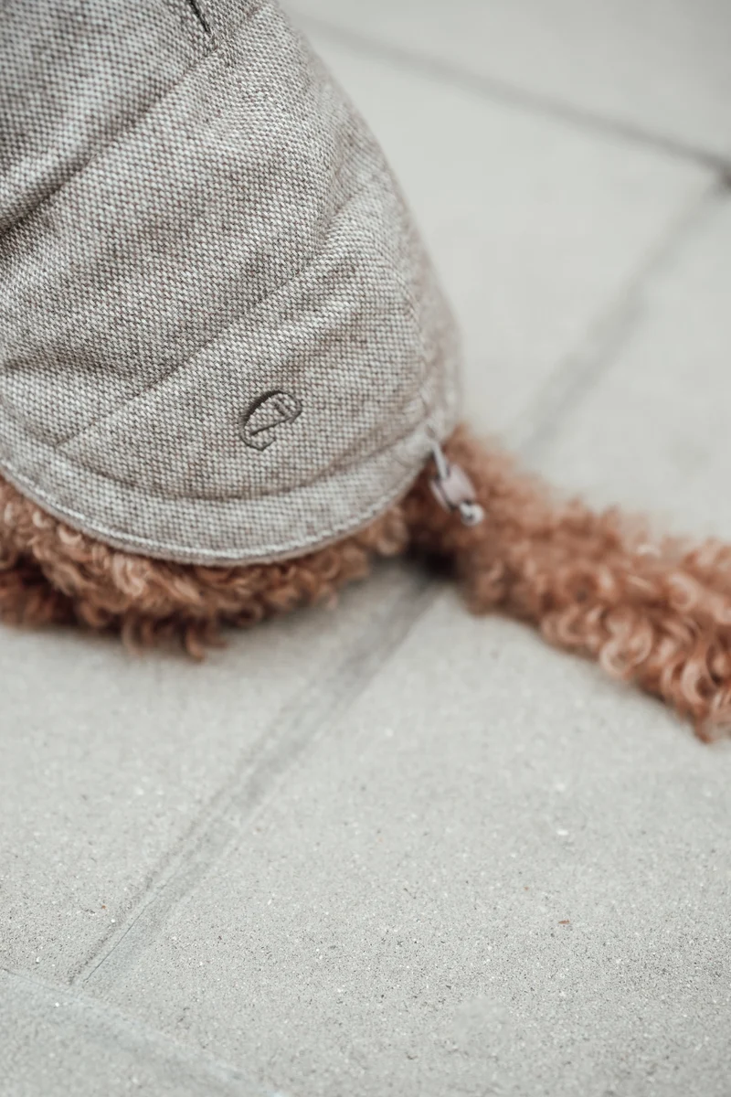 Hundemantel Brooklyn Tweed Beige