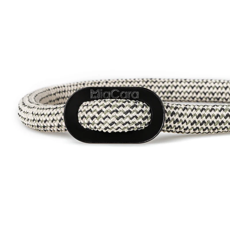 Monza Zugstopp Halsband Asphalt - Greige - Grolive