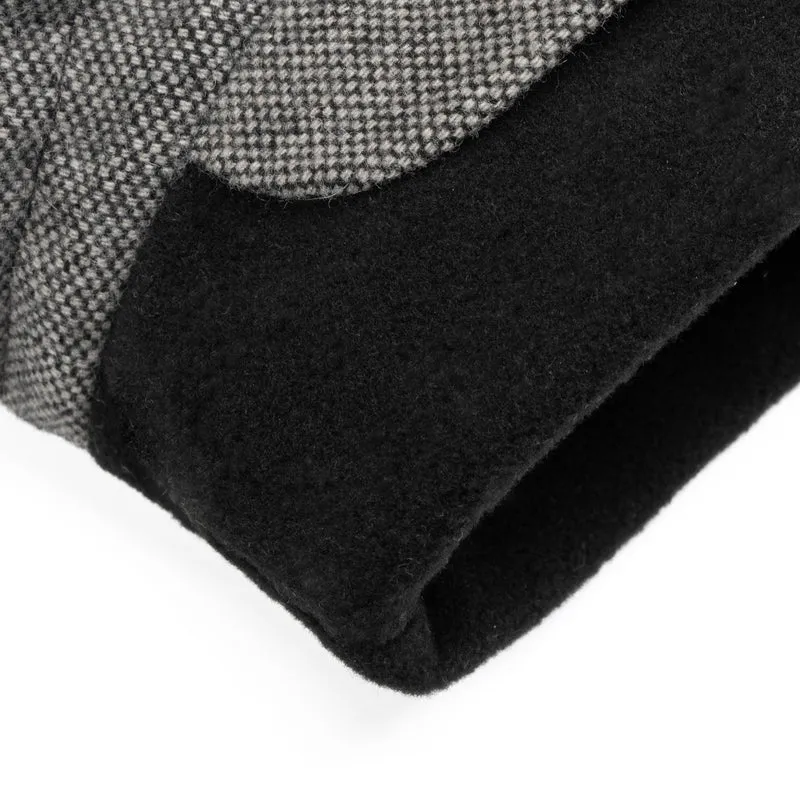 Hundemantel Brooklyn DACKEL Tweed Black