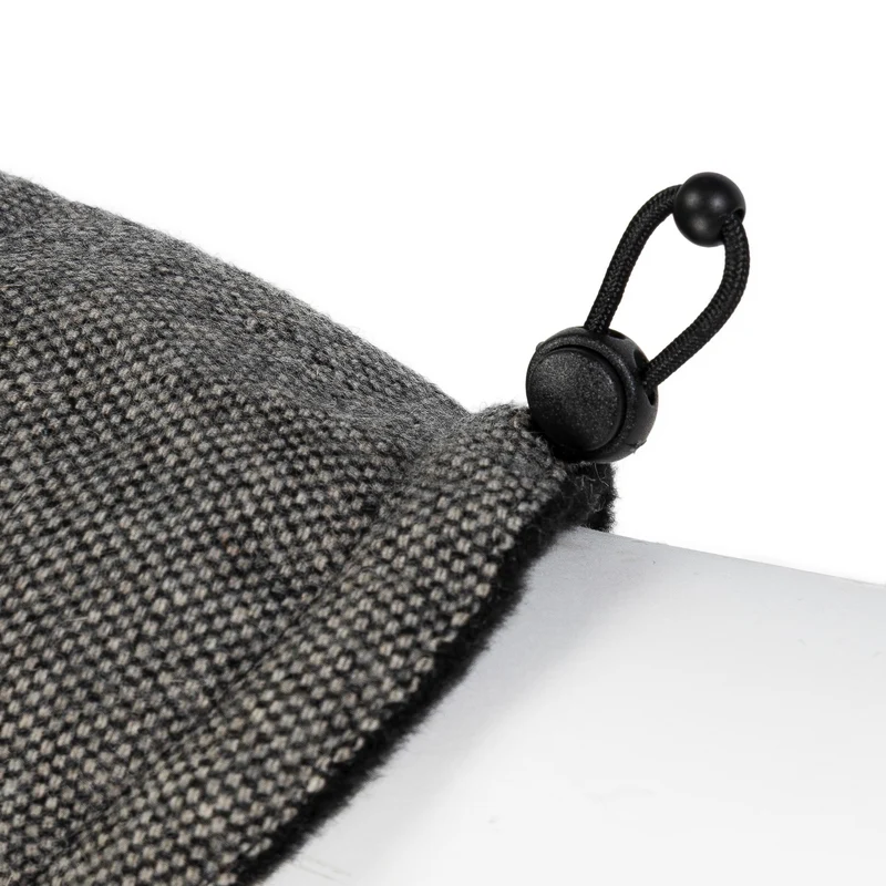 Hundemantel Brooklyn DACKEL Tweed Black
