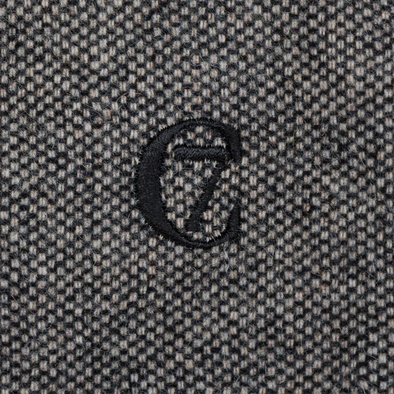 Hundemantel Brooklyn DACKEL Tweed Black