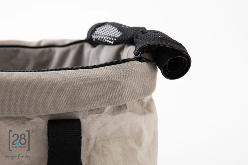 DOROTHEA Paper Dog Bag Grey Canvas