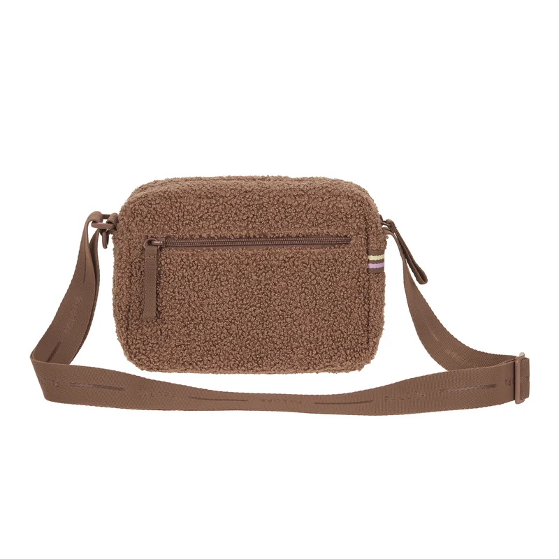 Square Bag Noka Teddy-Fleece Brown - Limited Edition