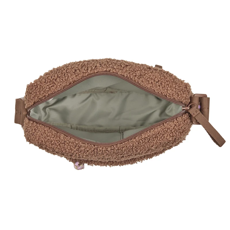 Square Bag Noka Teddy-Fleece Brown - Limited Edition