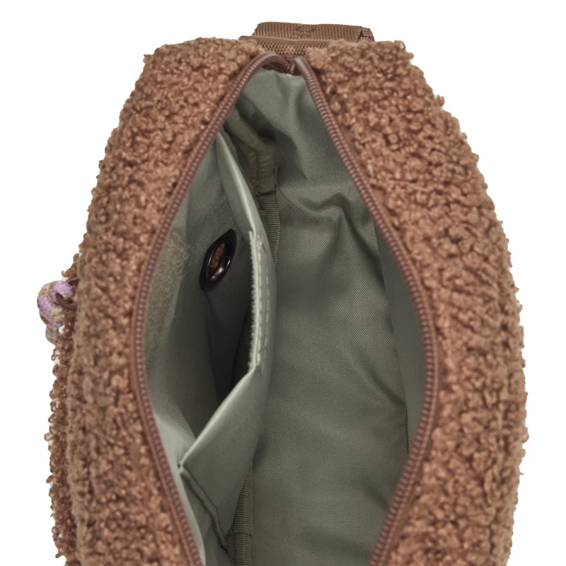 Square Bag Noka Teddy-Fleece Brown - Limited Edition
