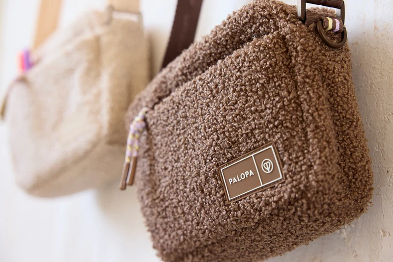 Square Bag Noka Teddy-Fleece Brown - Limited Edition