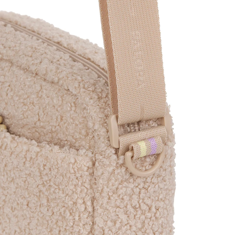 Square Bag Noka Teddy-Fleece Beige - Limited Edition