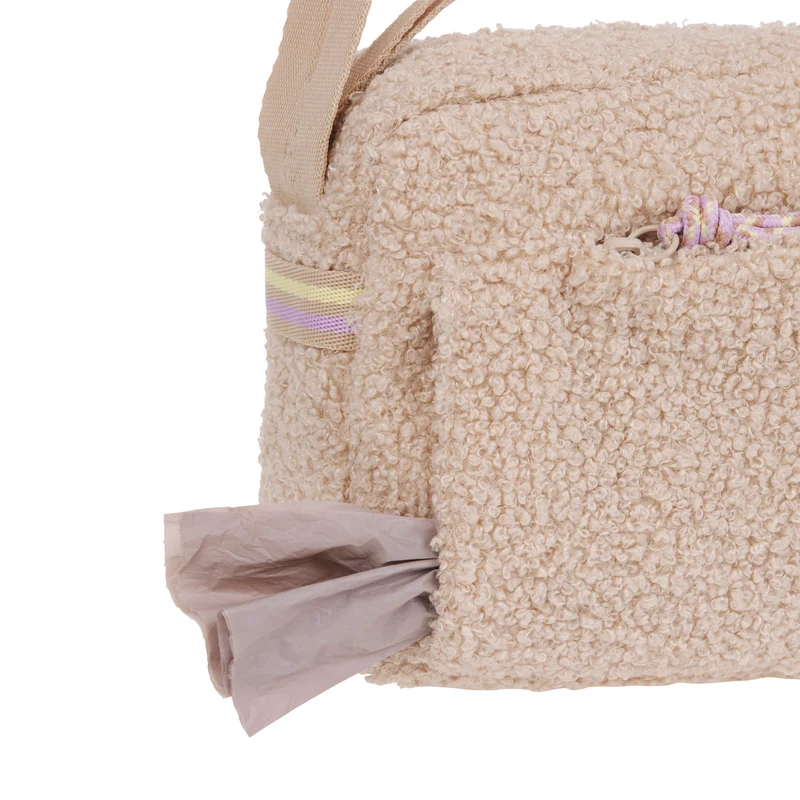 Square Bag Noka Teddy-Fleece Beige - Limited Edition