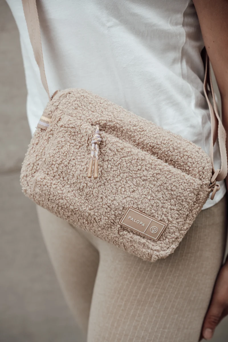 Square Bag Noka Teddy-Fleece Beige - Limited Edition