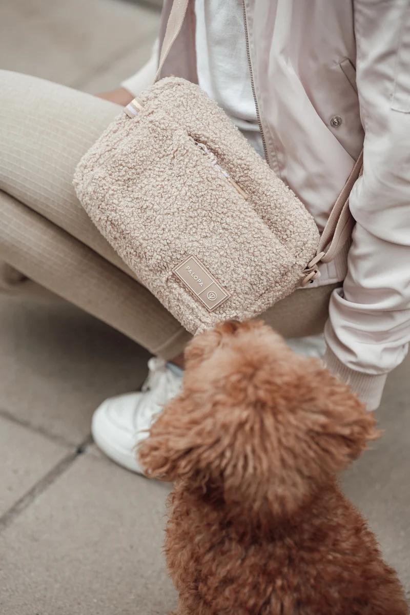 Square Bag Noka Teddy-Fleece Beige - Limited Edition