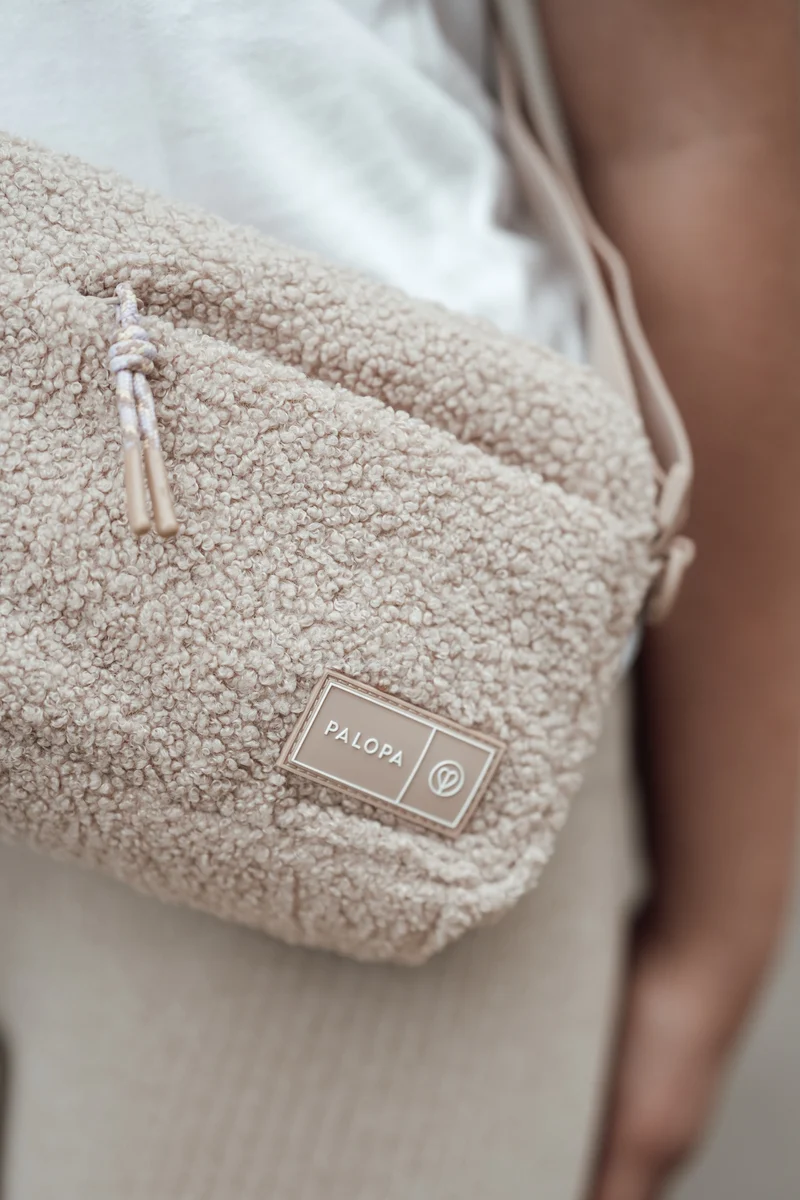 Square Bag Noka Teddy-Fleece Beige - Limited Edition