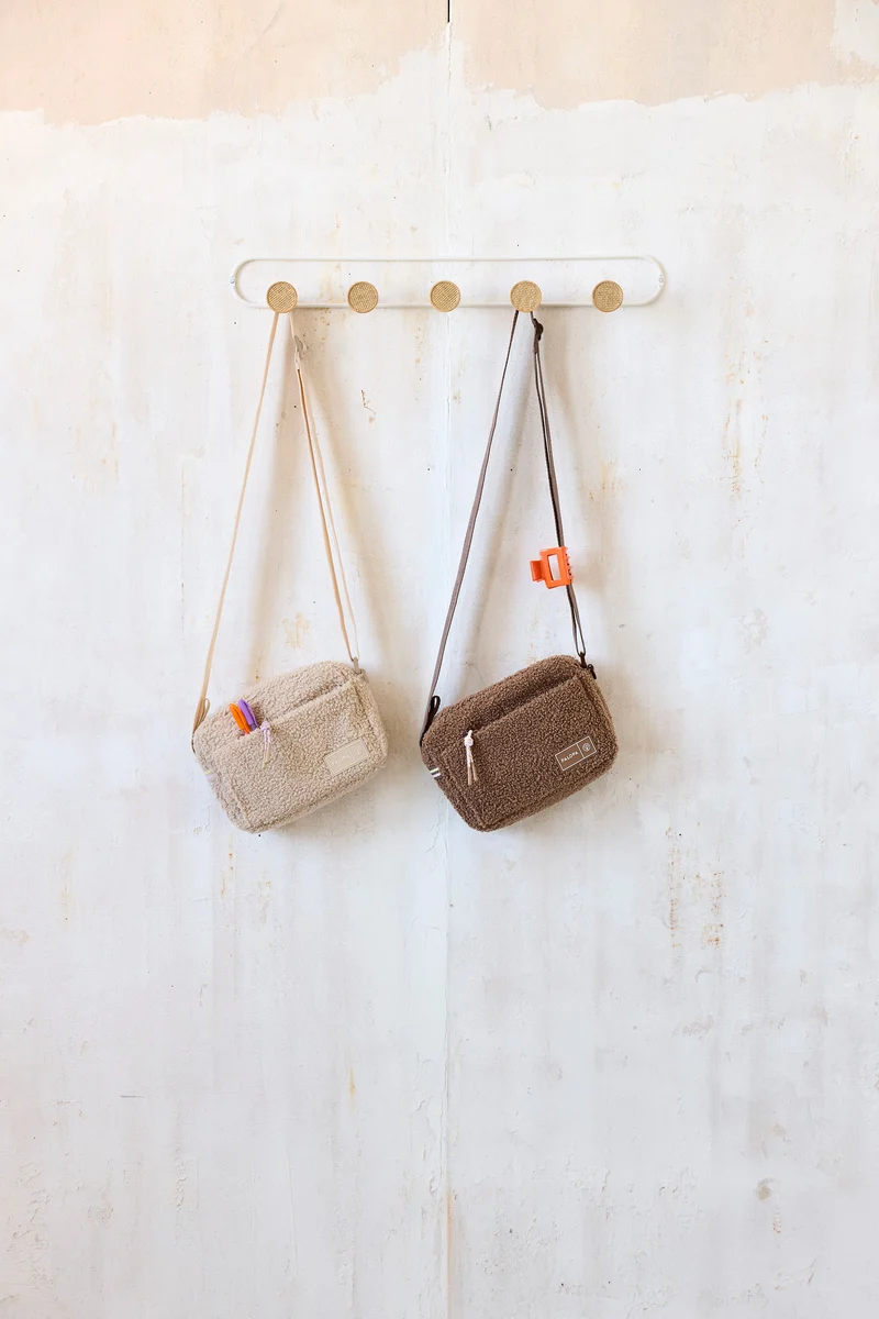 Square Bag Noka Teddy-Fleece Beige - Limited Edition
