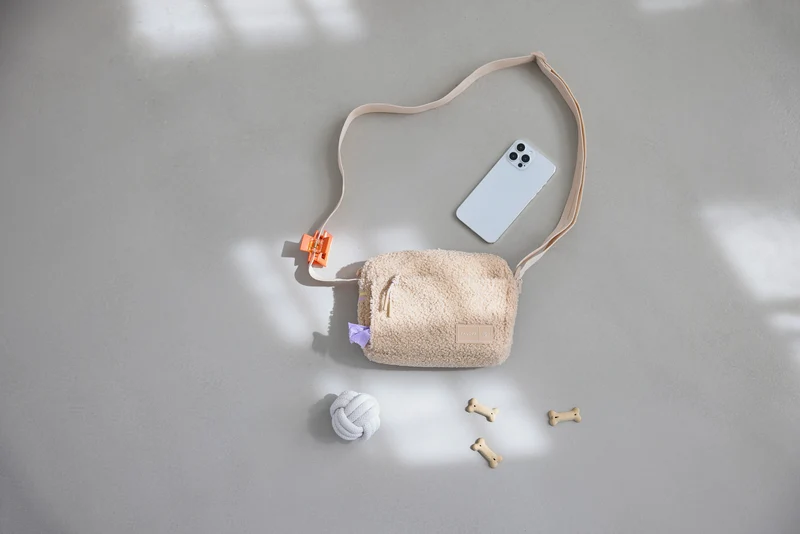 Square Bag Noka Teddy-Fleece Beige - Limited Edition