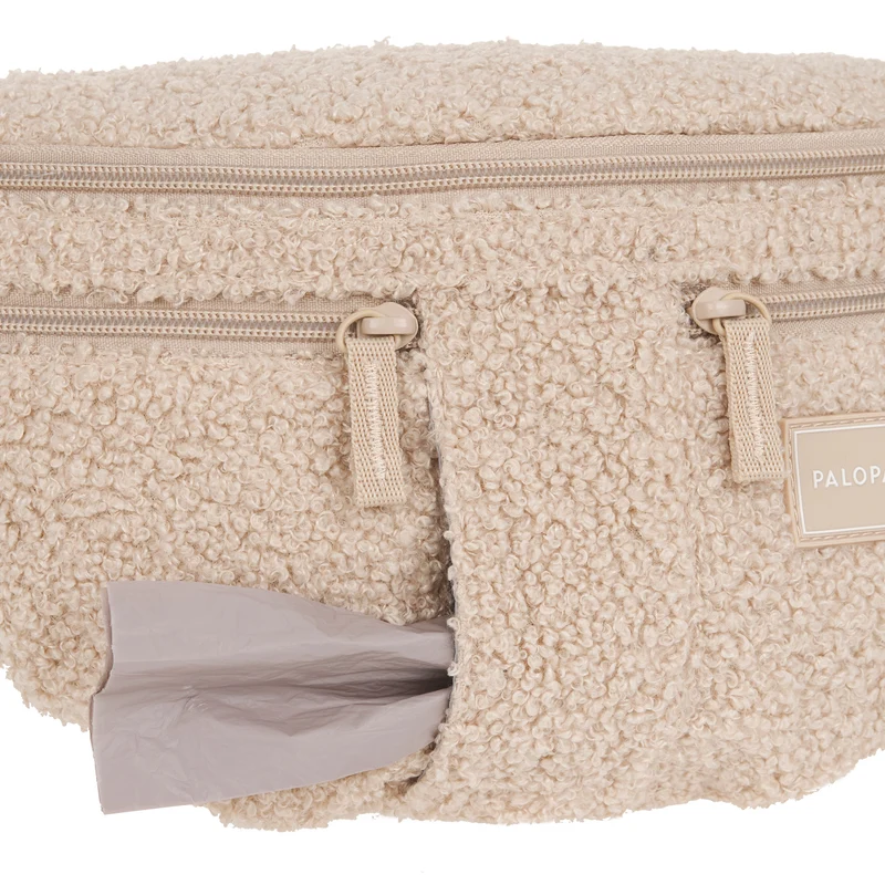 Hunde Leckerlibeutel Emma Teddy-Fleece Beige - Limited Edition