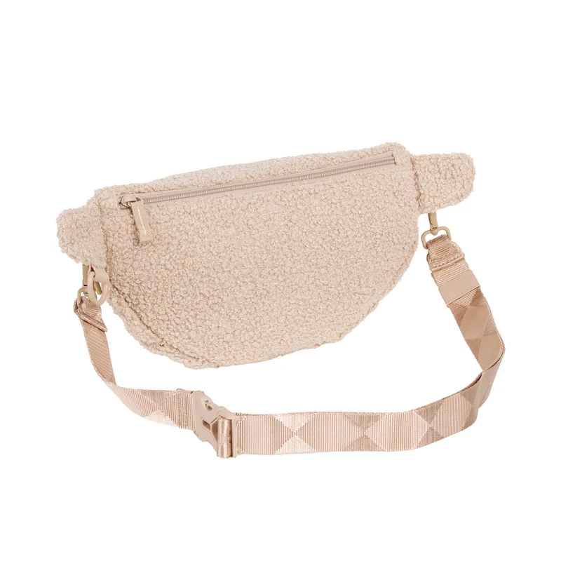 Hunde Leckerlibeutel Emma Teddy-Fleece Beige - Limited Edition