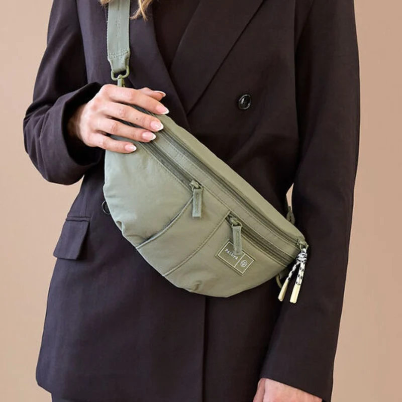 Leckerlibeutel Emma Crinkled Pale Olive