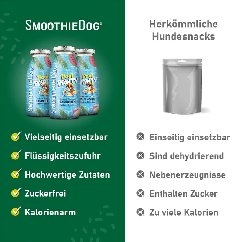 Hundesmoothie Summer-Edition Pool Pawty